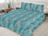 3 Pcs Printed Bedsheet - Q8